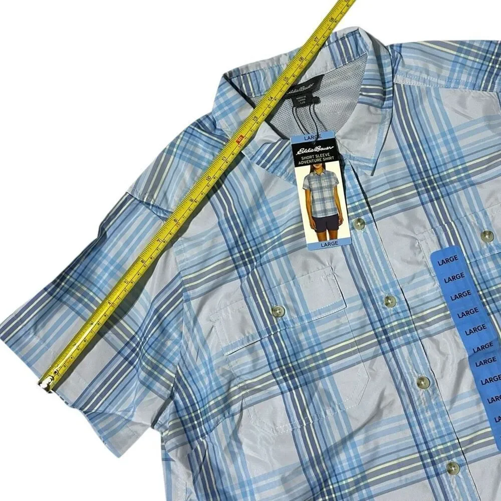 Eddie Bauer Women's Short Sleeve Adventure Top Size Large